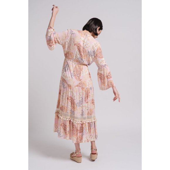 Aloha Boho Printed Maxi Dress - Picture 4 of 7